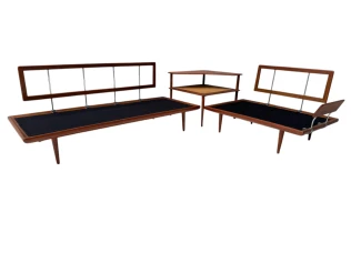 Minerva Sofa Set by Peter Hvidt & Orla Molgaard Nielsen for France & Søn, 1960s